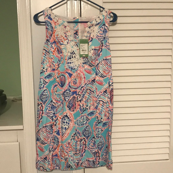 NWT Lilly P Shell Me About it Gabby Shift - Picture 2 of 4